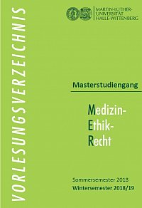Vorlesungsverzeichnis Deckblatt WS 18/19