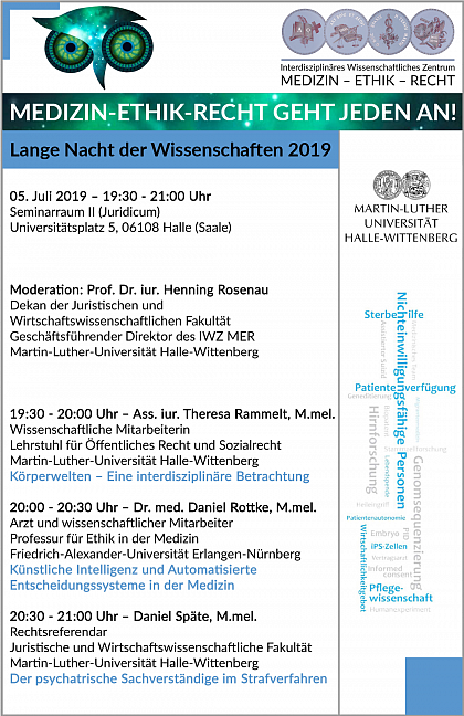 Lange Nacht der Wissenschaften 2019