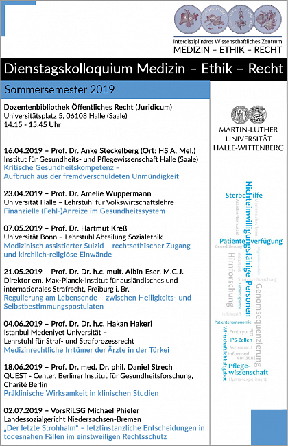 Dienstagskolloquium SoSe 2019