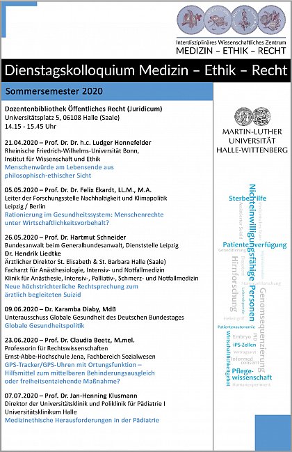 Dienstagskolloquium SoSe 2020