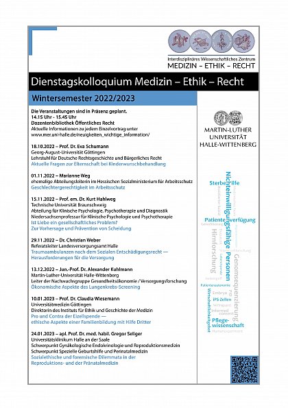 Plakat DieKoll WiSe 22/23